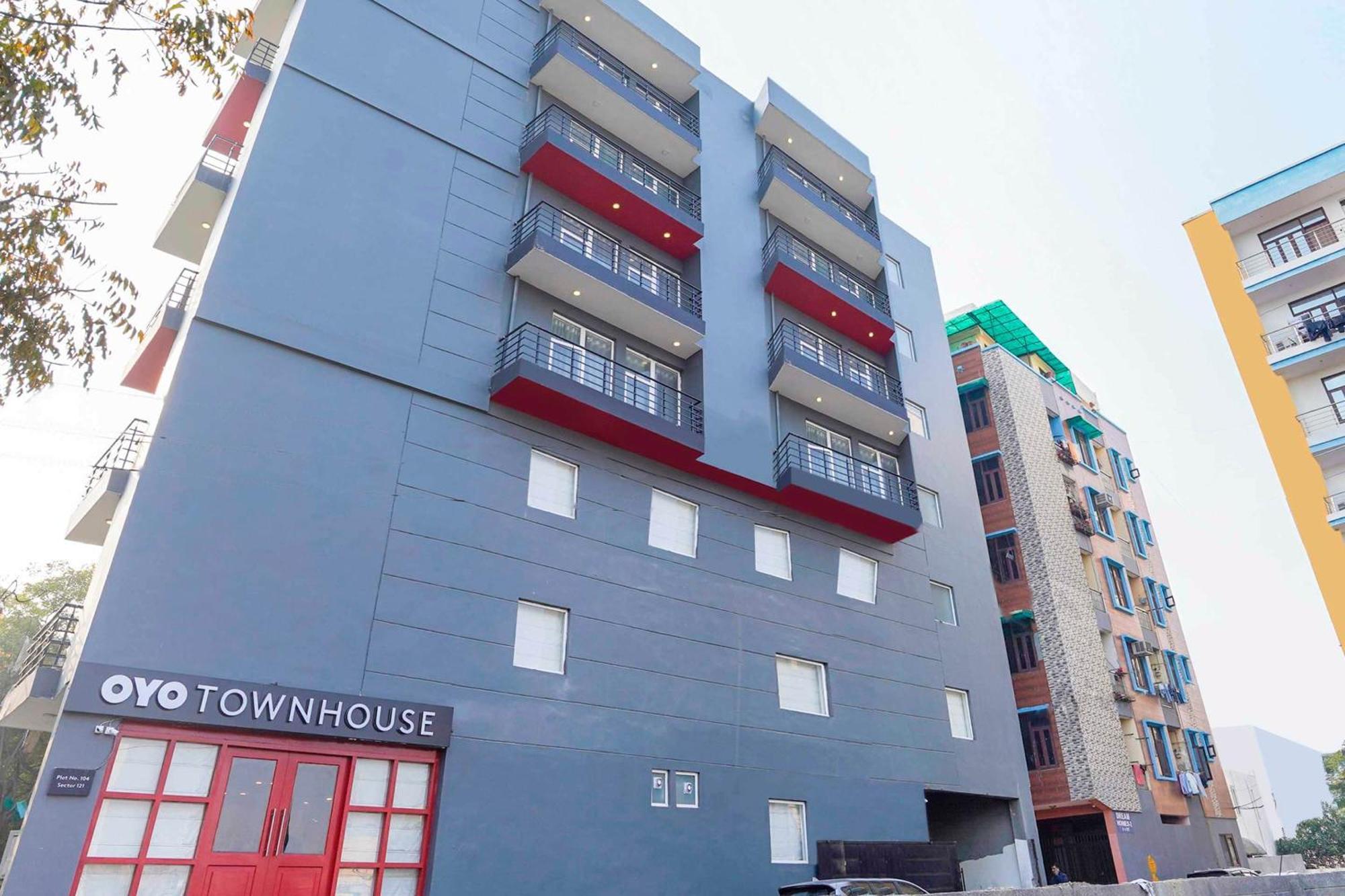 Super Townhouse O Hotel Aditya Residency Near Parthala Over Bridge Sector 121 Noida Indirapuram Eksteriør bilde